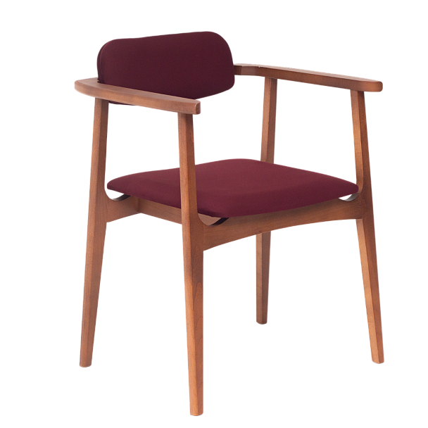 Стул Gavi, велюр Velutto 29, каркас бук морилка светлый орех - Вид 2
