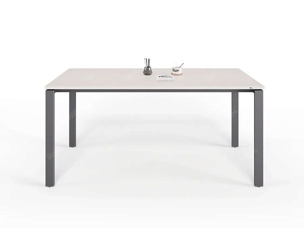 UNITY РМС8-16 ДУБ МОЛОЧНЫЙ Стол на металлокаркасе прямой 1600х800х750 - Вид 2