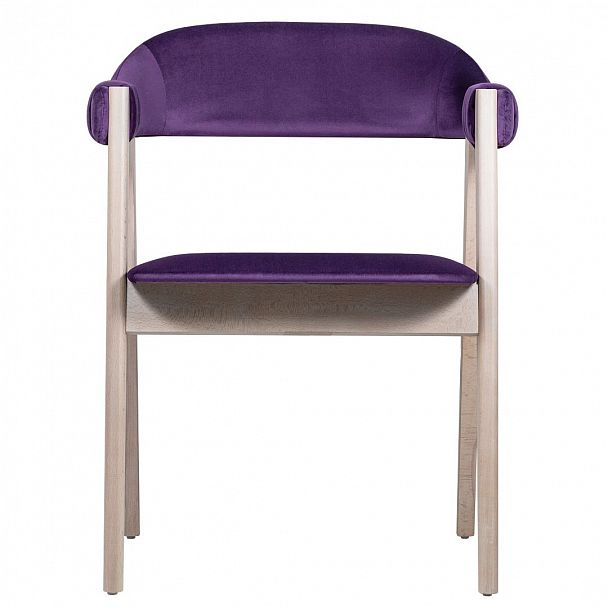 Полукресло Dolche, велюр Holland 38 фиолетовый - Вид 3