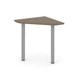 Стайл Проджект Угловой элемент стола SN-6.USP-011 Вяз Благородный/Металл Серый 700*700*750 - Фото предпросмотра