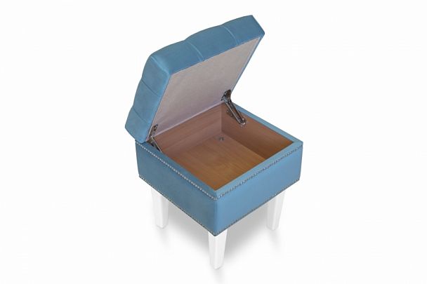 Пуф «Париж» 400 голубой - Вид 3