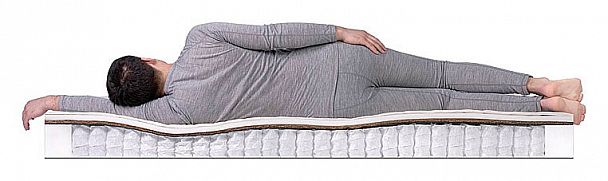 Матрас двуспальный Eco Foam Hard TFK 2000x2000 - Вид 3