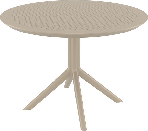Стол пластиковый Siesta Contract Sky Table Ø105 - Вид 1