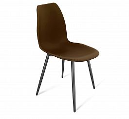 Стул Sheffilton SHT-ST29/S95-1 коричневый/черный муар - Фото предпросмотра