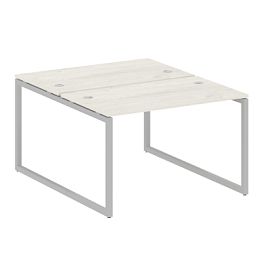 Metal System Quattro Р. ст. на О-образном м/к 40БО.РАС-СП-2.2 Дуб наварра/Серый металл 1200*1475*750 - Фото предпросмотра