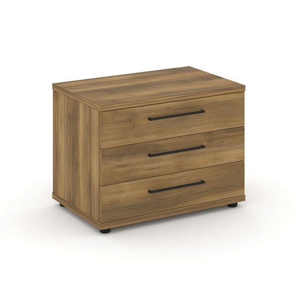 Rift Тумба опорная/приставная RF.TOP-021 Сандал Янтарный/Металл Черный 600*450*523 - Вид 1