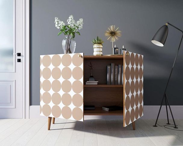 Комод Berber две дверки 17 принт арт BB04/Print_17 - Вид 2