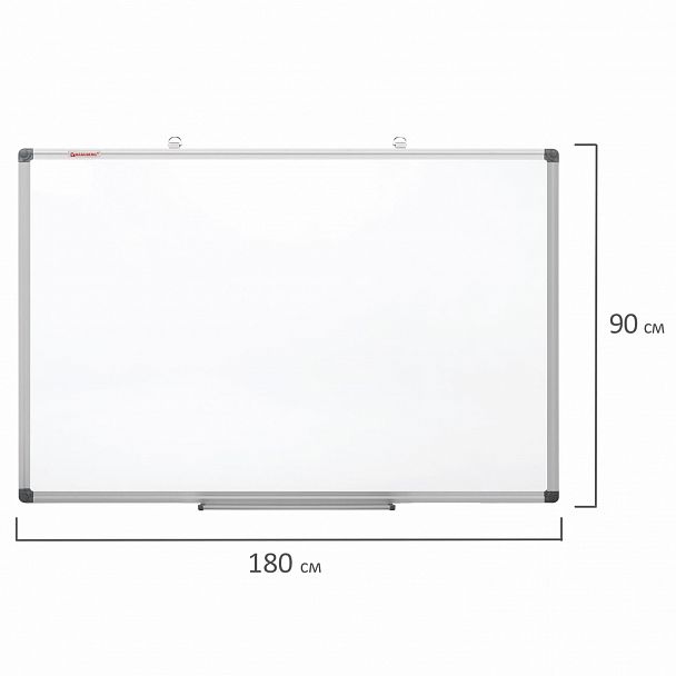 Доска магнитно-маркерная 90х180 см, алюминиевая рамка, BRAUBERG "Extra", 237557 - Вид 14