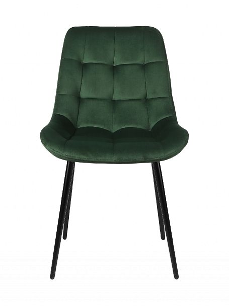 Комплект стульев Эйден, Confetti deep forest/черный, 2 шт. - Вид 3