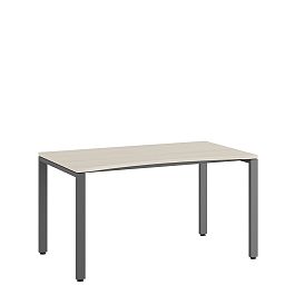 Стол линза Tess 140x80x75 дуб шамони светлый - Фото предпросмотра