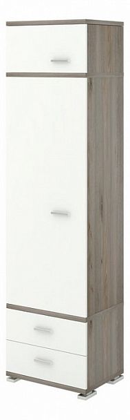 Шкаф платяной Домино Нельсон КС-15 Белый/Нельсон - Вид 1