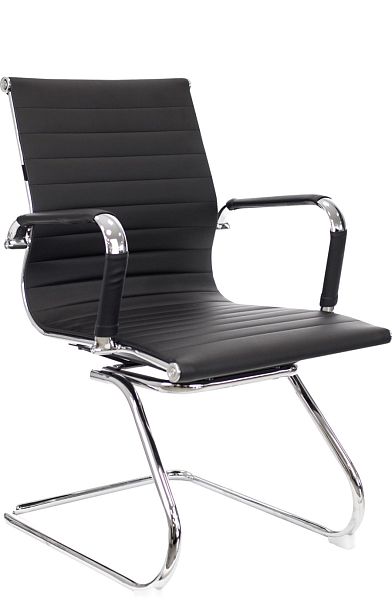 Кресло Everprof Leo CF Экокожа Черный - Вид 1