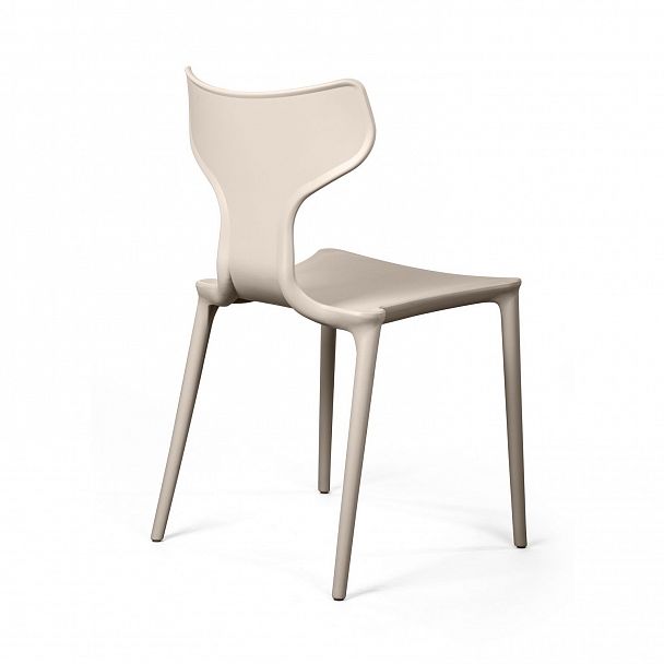 Стул Enzo, первичный пластик бежевый, стопируемый - Вид 2