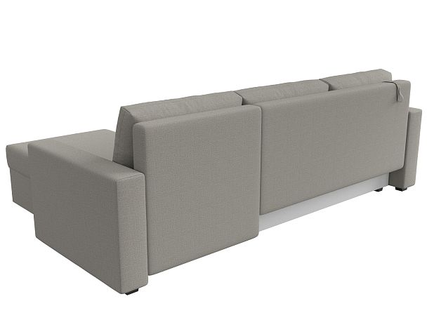 Диван угловой Траумберг Лайт правый угол Рогожка бежевый - Вид 5