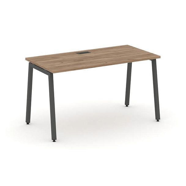 Стайл Проджект Стол письменный SN-4A.SP-011 Дуб Табак/Металл Антрацит 980*700*750 - Вид 1