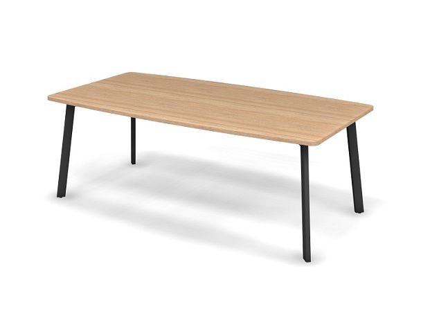 MATRIX 121S501 Стол переговорный 2100х1100х775 Швейцарский вяз/Темно-серый - Вид 1