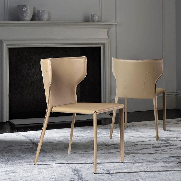 Стул Austin, кожа нуга - Вид 4