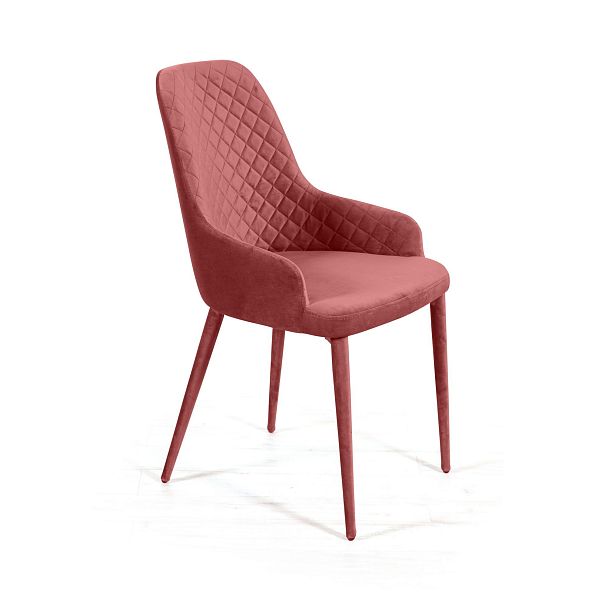 Стул Douglas ромб, бархат пудровый 15 - Вид 8