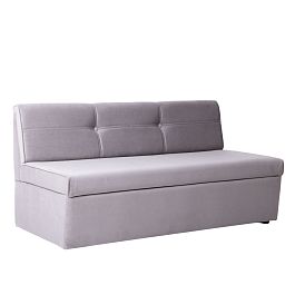 Диван Дублин, велюр Teddy 024, ножки пластиковые - Фото предпросмотра