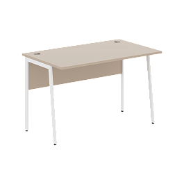 Стол прямой СП-2P Мокачино/Белый 1200х720х755 IMAGO PLUS - Фото предпросмотра