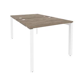 Onix Рабочая станция на П-образном м/к O.MP-D.RS-2.1.8 Тиквуд темный/Белый металл 980*1635*750 - Фото предпросмотра