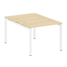 Metal System Quattro Р. ст. на П-образном м/к 50БП.РАС-СП-2.1 Акация/Белый металл 1000*1475*750 - Фото предпросмотра