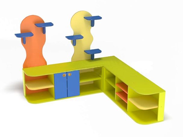 Уголок природы угловой МУП-002 - Вид 1