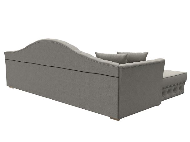 Диван угловой Артис левый угол Рогожка бежевый - Вид 6