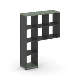 Concept Надставка высокая CN.NV-001 Кобо/Антрацит/Металл Антрацит 1099*350*1486 - Фото предпросмотра