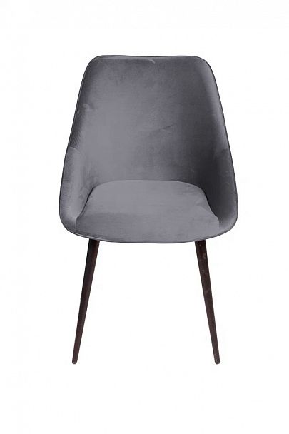 Стул Neo бархат серый 27/опора конус - Вид 1