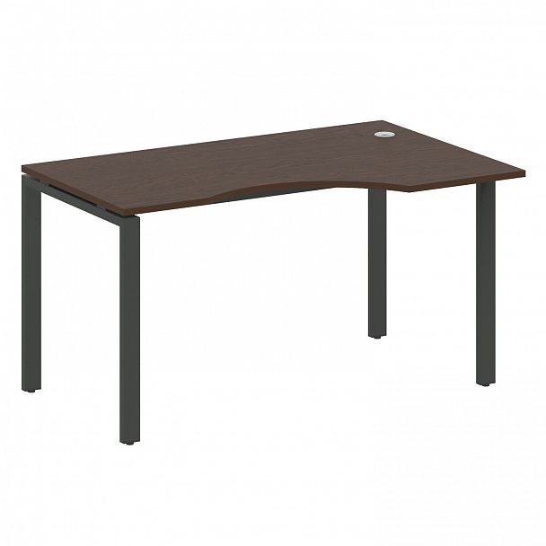 Стол "Metal System" БП.СА-2 венге/антрацит - Вид 1