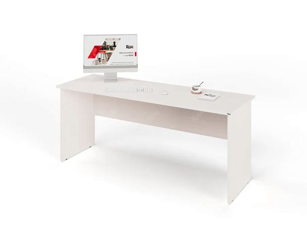 ЛАЙТ / LIGHT RLG001-18х6 Прямоугольный стол 180x60x75 Дуб Молочный - Вид 3