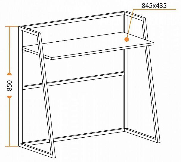 Стол компьютерный WD-11 - Вид 7
