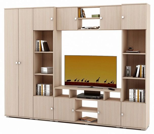 Стенка для гостиной Тунис-3 - Вид 1