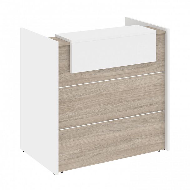 Ресепшн "Onix" O.R-K-4 дуб аттик/белый - Вид 2