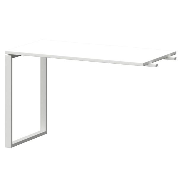 Бриф-приставка СМБ25-О-12.Пр25 Белый/Белый 1200x600x750 Смарт - Вид 1