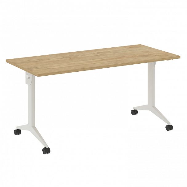 Стол складной "X-Pull" X.M-4.7 тиквуд светлый/белый - Вид 1