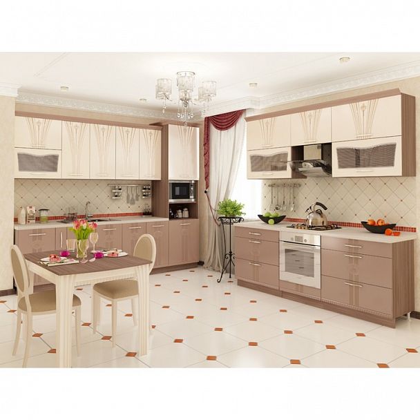 Кухня "Афина 18" - Вид 1