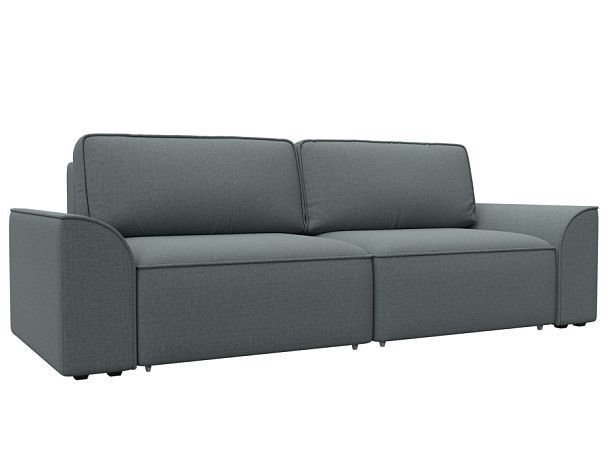 Диван прямой Лига-048 НПБ Рогожка серый - Вид 1