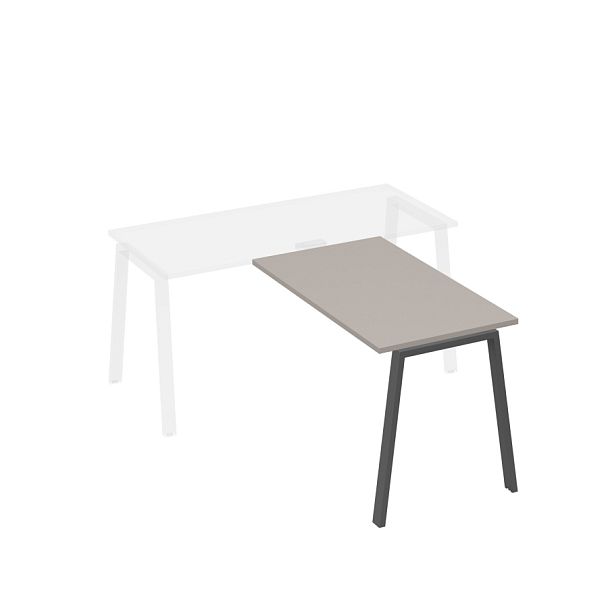 Брифинг-приставка каркас TRE A4 А4 Б3 074 БП мокко премиум / металлокаркас антрацит - Вид 1