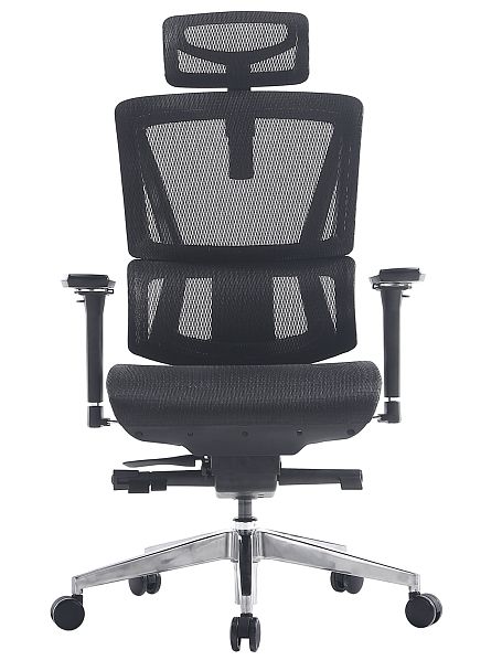 Эргономичное кресло Everprof Mega (Мега) Сетка Черный - Вид 3