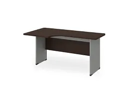БЕРЛИН / BERLIN Угловое рабочее место левое 1600х950х740 Венге/Серый - Фото предпросмотра