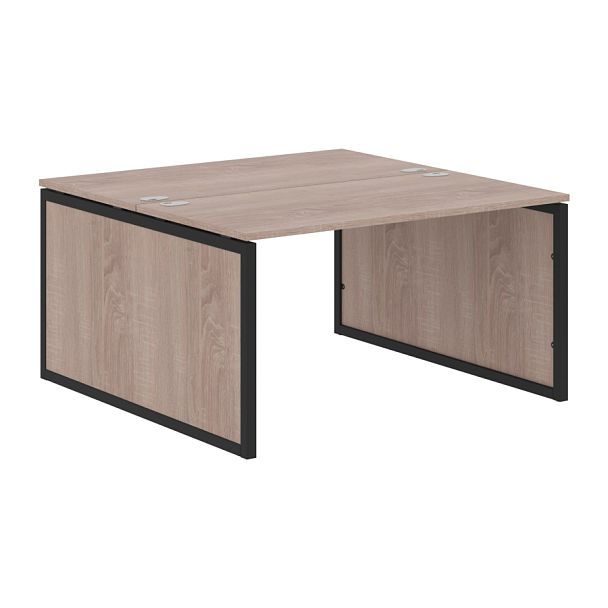 Стол 2-х местный XQPWST 1414 Дуб Сонома/Антрацит 1400х1406х750 XTEN-QP - Вид 1