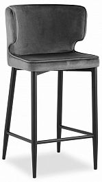 Стул Барный Матео серый - Фото предпросмотра