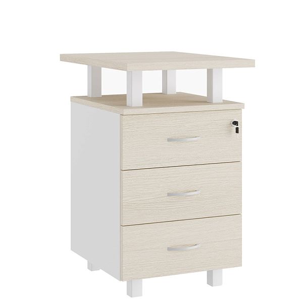 Тумба приставная Tess 44,9x60x75 дуб шамони светлый - Вид 1