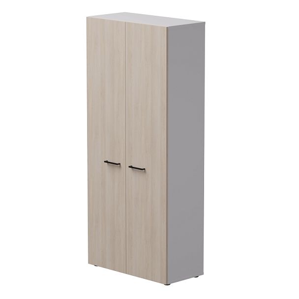 Шкаф с высокими дверьми Everprof EVO 800х383x1835 Белый/Дуб Соната - Вид 1