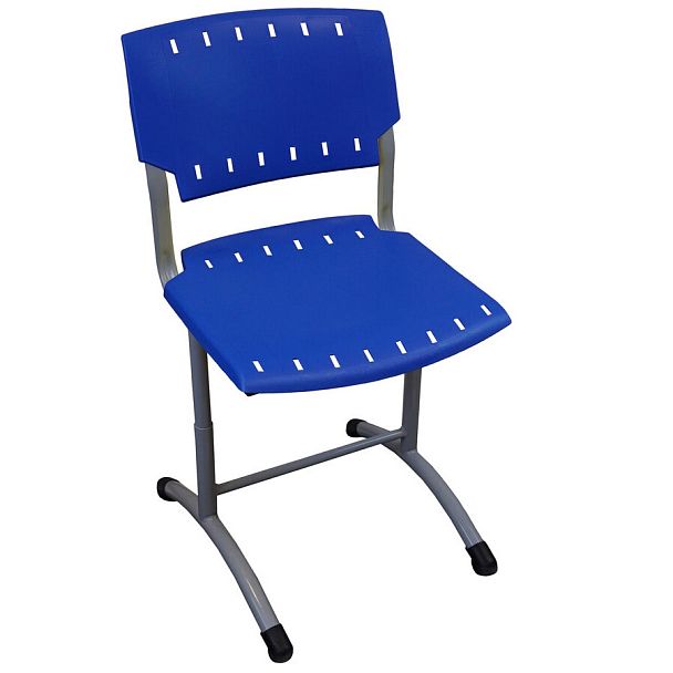 Школьный стул Sigma (каркас гнутые ножки), синий, гр.4-7 - Вид 1