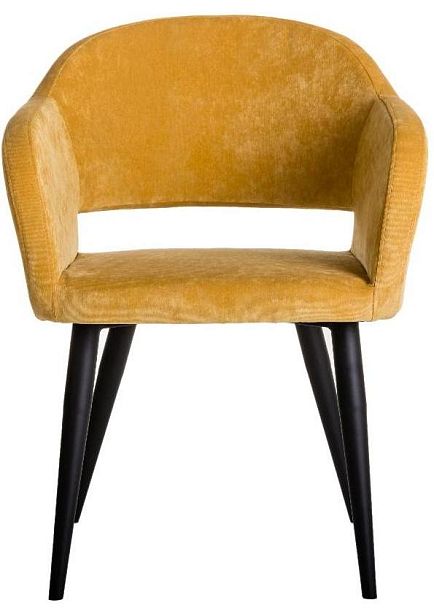 Кресло Oscar Жёлт/Чёрный - Вид 3