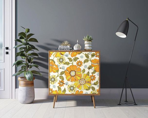 Комод Berber три ящика 47 принт арт BB40/Print_47 - Вид 4