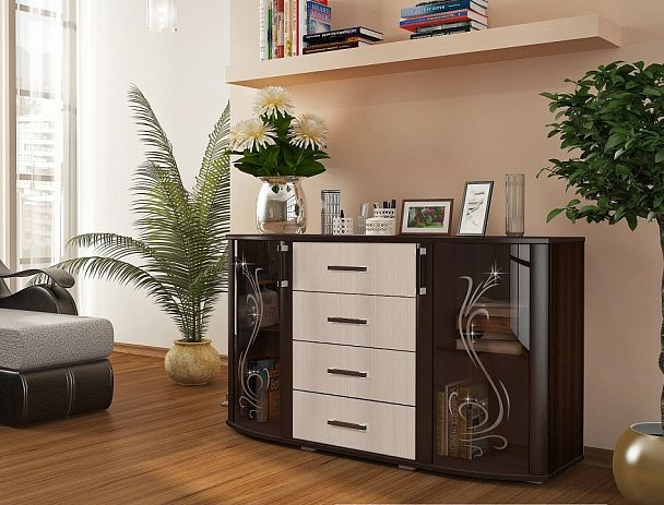 Тумба-витрина Грация - Вид 2